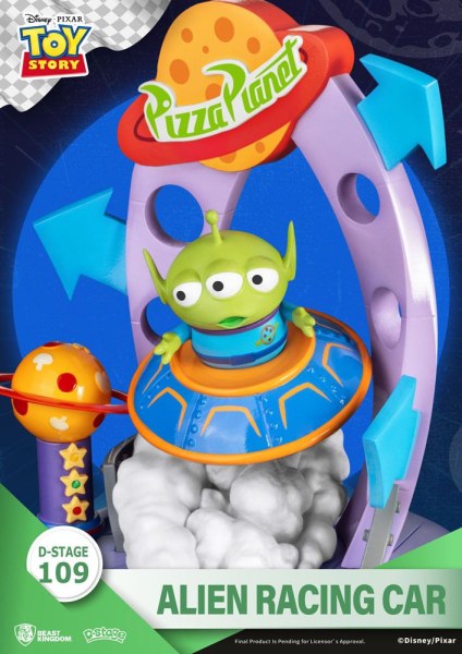 TOY STORY ALIEN RACING - DISNEY D-STAGE ( CLOSED BOX )