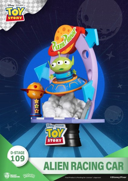 TOY STORY ALIEN RACING - DISNEY D-STAGE ( CLOSED BOX )