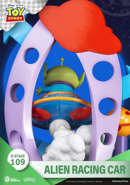 TOY STORY ALIEN RACING - DISNEY D-STAGE ( CLOSED BOX )