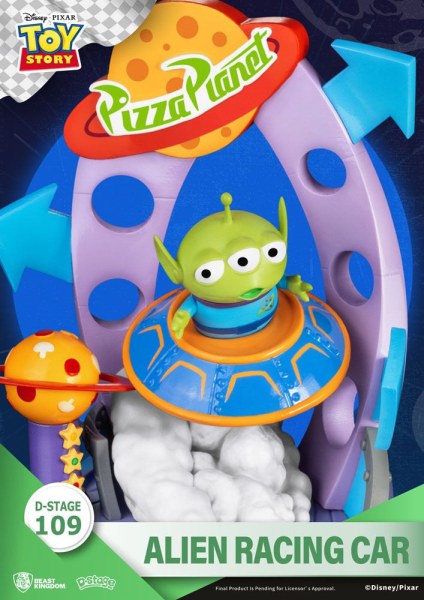 TOY STORY ALIEN RACING - DISNEY D-STAGE ( CLOSED BOX )