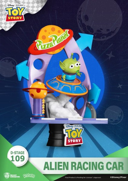 TOY STORY ALIEN RACING - DISNEY D-STAGE ( CLOSED BOX )