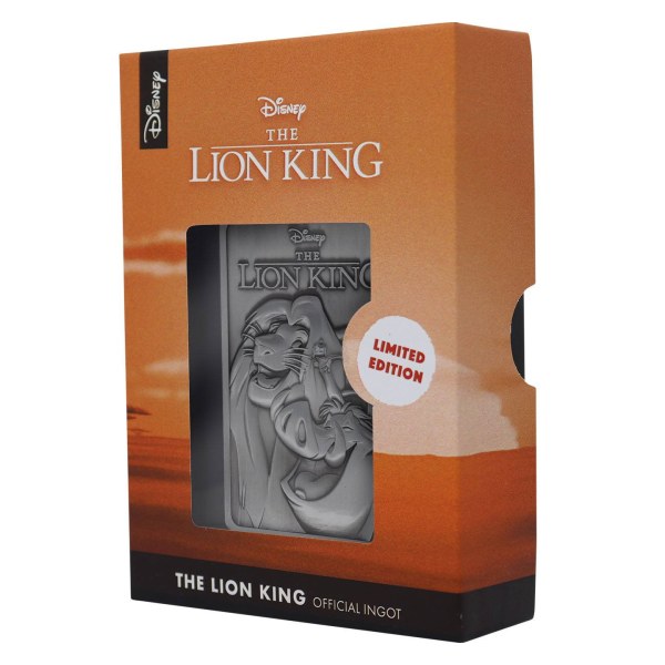 THE LION KING COLLECTIBLE INGOT - LIMITED EDITION