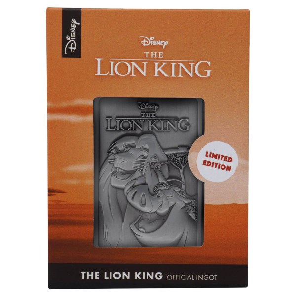THE LION KING COLLECTIBLE INGOT - LIMITED EDITION