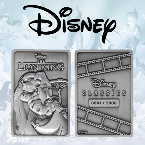 THE LION KING COLLECTIBLE INGOT - LIMITED EDITION
