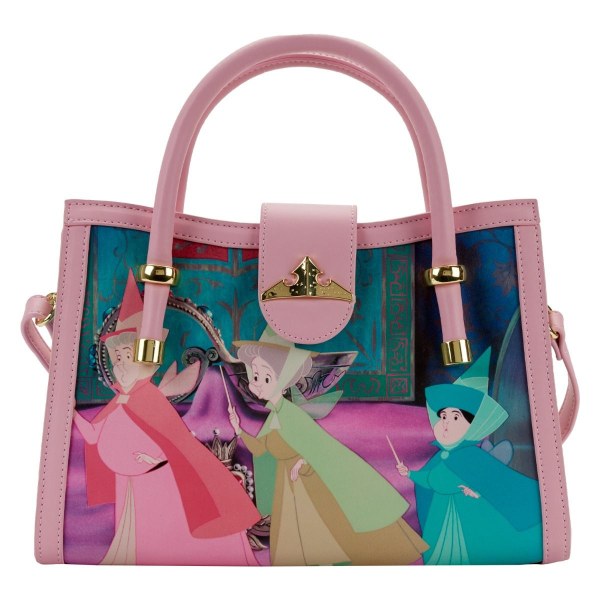 SLEEPING BEAUTY SCENE CROSSBODY BAG