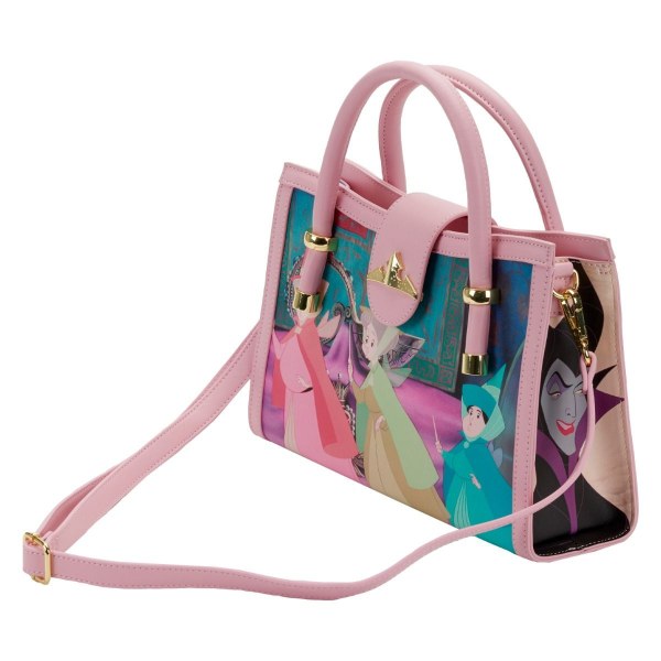 SLEEPING BEAUTY SCENE CROSSBODY BAG