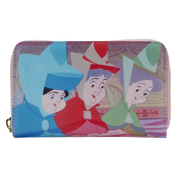 SLEEPING BEAUTY SCENE WALLET - DISNEY LOUNGEFLY
