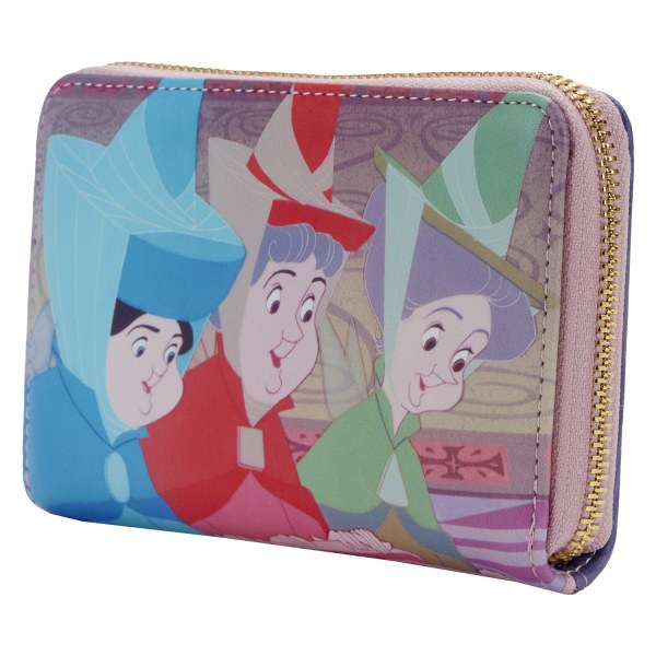 SLEEPING BEAUTY SCENE WALLET - DISNEY LOUNGEFLY