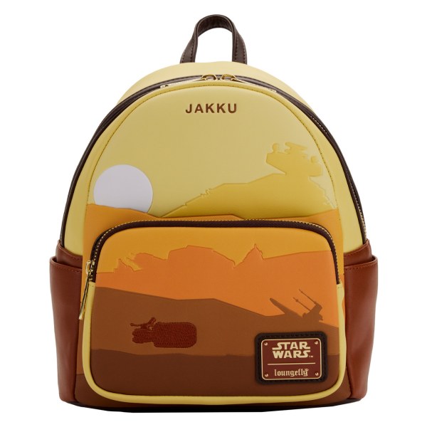LANDS OF JAKKU MINI BACKPACK - STAR WARS LOUNGEFLY