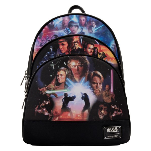TRILOGY 2 MINI BACKPACK - STAR WARS LOUNGEFLY