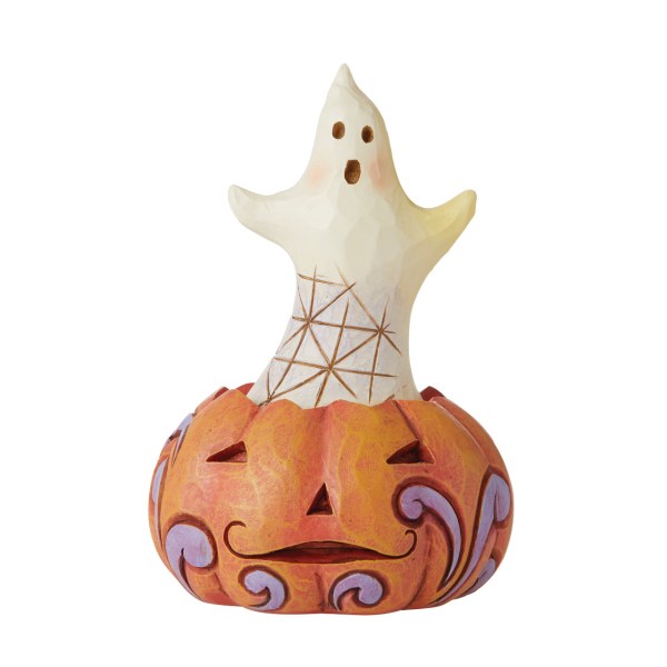 HALLOWEEN PUMPKIN MINI FIGURE - JIM SHORE HEARTWOOD CREEK