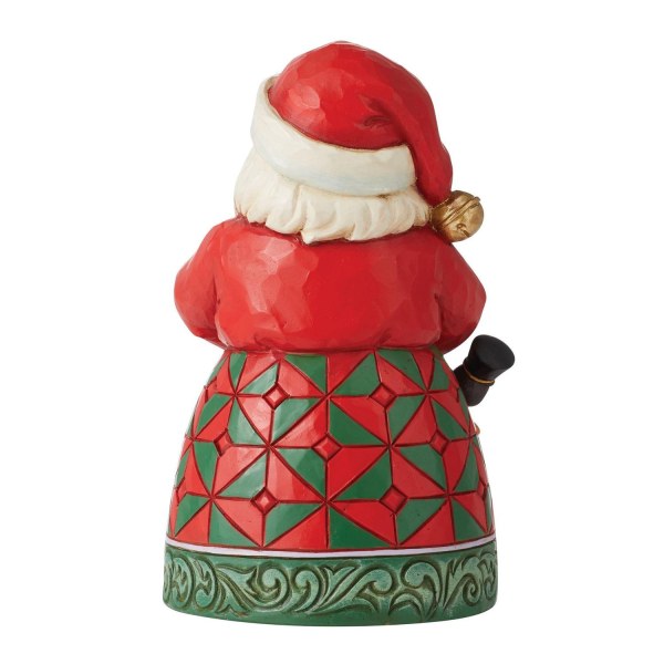 SANTA CLAUS WITH ARMS LOADED WITH GIFTS - JIM SHORE HEARTWOOD CREEK