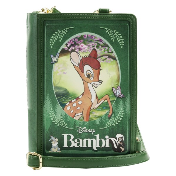 BAMBI BOOK SERIES CONVERTIBLE SHOULDER BAG - DISNEY LOUNGEFLY