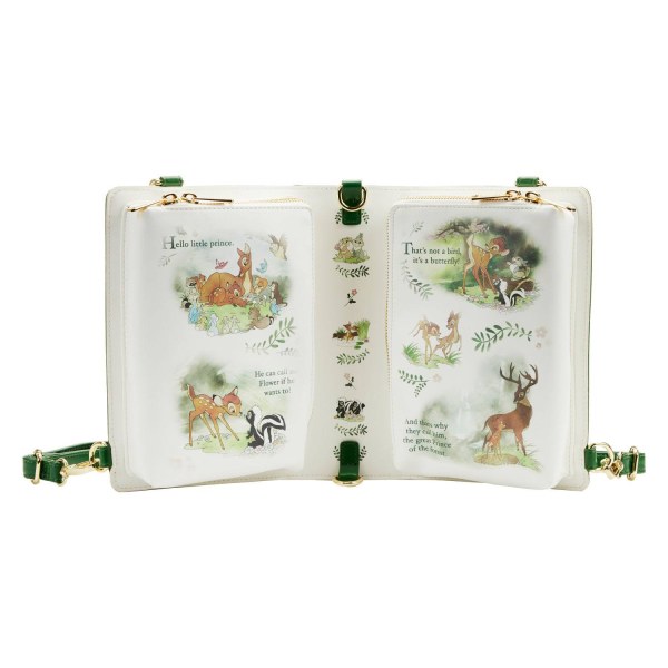 BAMBI BOOK SERIES CONVERTIBLE SHOULDER BAG - DISNEY LOUNGEFLY