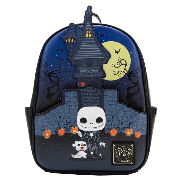 POP JACK SKELLINGTON MINI BACKPACK - DISNEY LOUNGEFLY