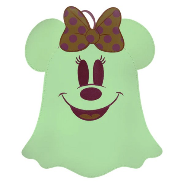 MINI GHOST PASTEL MINNIE BACKPACK ( GLOW IN THE DARK ) - DISNEY LOUNGEFLY