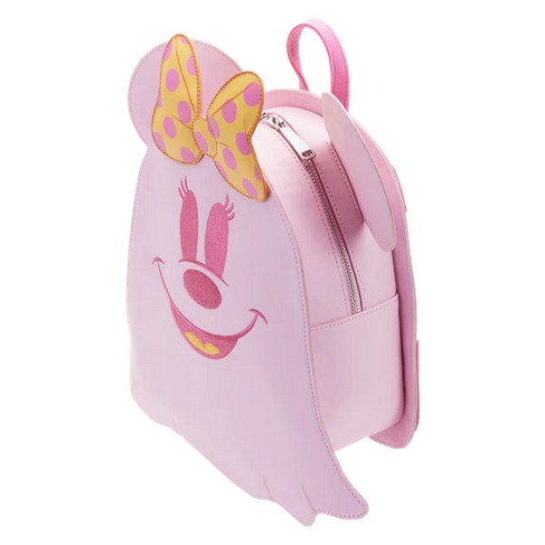 MINI GHOST PASTEL MINNIE BACKPACK ( GLOW IN THE DARK ) - DISNEY LOUNGEFLY