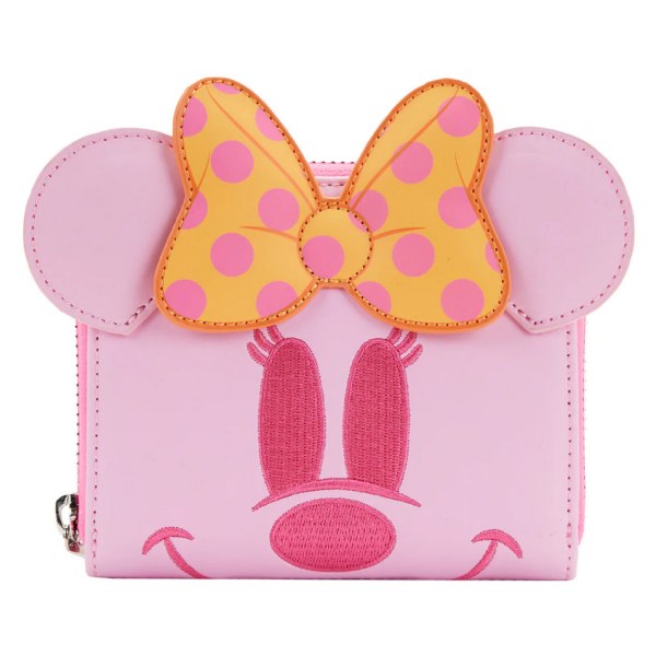 MINNIE GHOST PASTEL WALLET ( GLOW IN THE DARK ) - DISNEY LOUNGEFLY