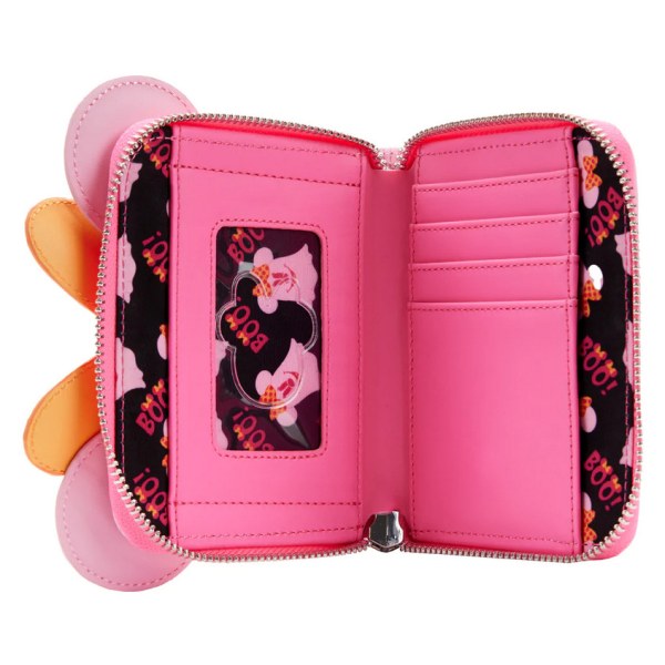 MINNIE GHOST PASTEL WALLET ( GLOW IN THE DARK ) - DISNEY LOUNGEFLY