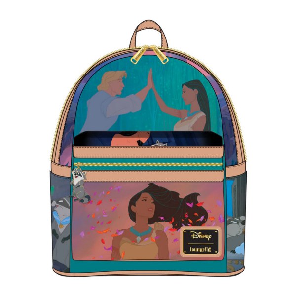 MINI BACKPACK POCAHONTAS SCENE - DISNEY LOUNGEFLY