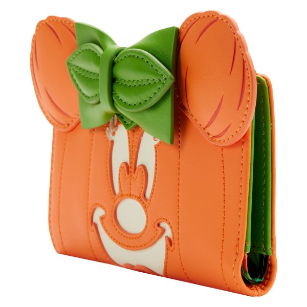 MINNIE PUMPKIN WALLET - DISNEY LOUNGEFLY