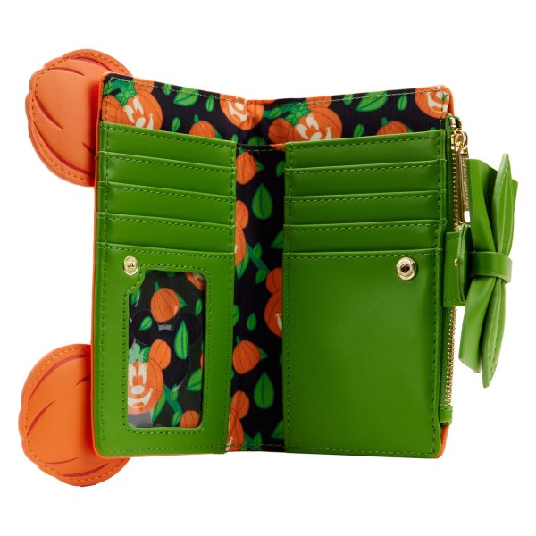 MINNIE PUMPKIN WALLET - DISNEY LOUNGEFLY