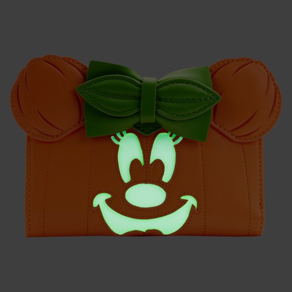 MINNIE PUMPKIN WALLET - DISNEY LOUNGEFLY