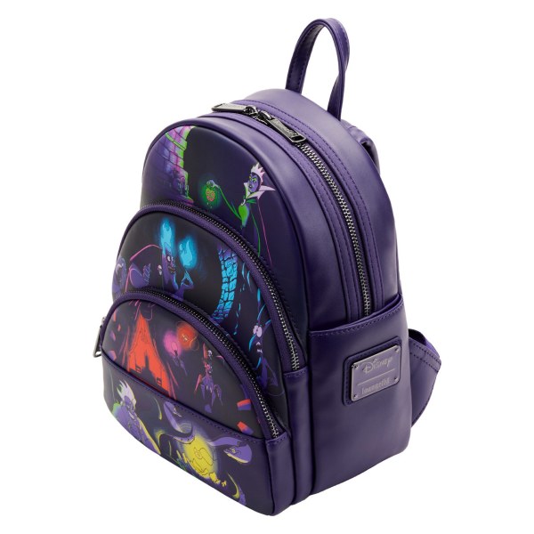 VILLAINS MINI BACKPACK ( GLOW IN THE DARK ) - DISNEY LOUNGEFLY