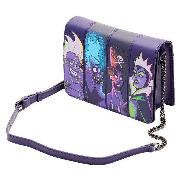 VILLAINS SHOULDER BAG ( GLOW IN THE DARK ) - DISNEY LOUNGEFLY