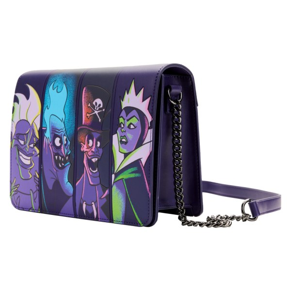 VILLAINS SHOULDER BAG ( GLOW IN THE DARK ) - DISNEY LOUNGEFLY
