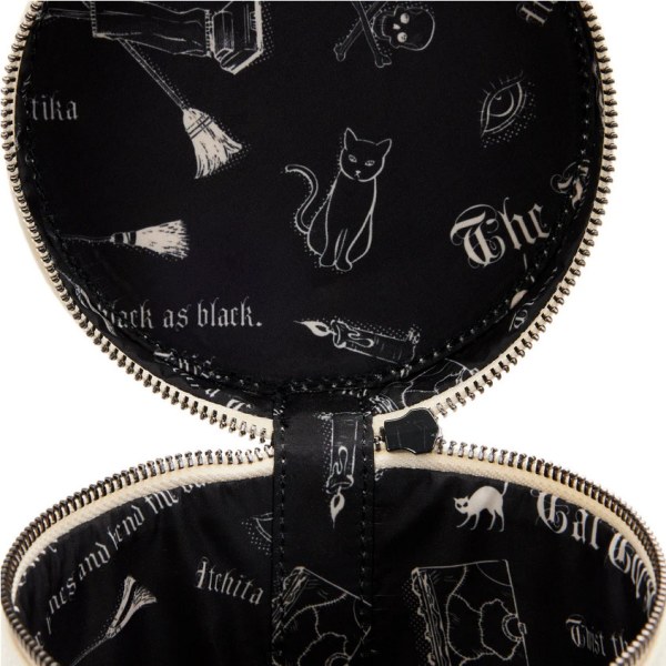 BLACK FLAME HOCUS POCUS SHOULDER BAG ( GLOWS IN THE DARK ) - DISNEY LOUNGEFLY