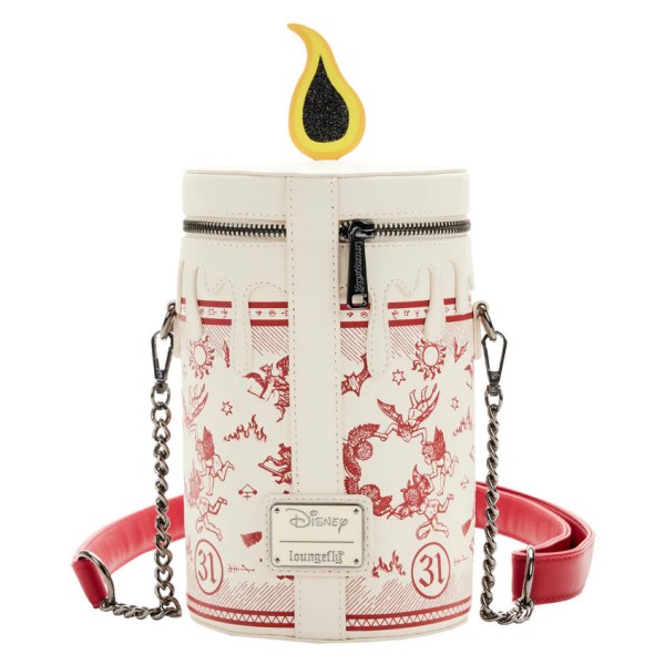 BLACK FLAME HOCUS POCUS SHOULDER BAG ( GLOWS IN THE DARK ) - DISNEY LOUNGEFLY