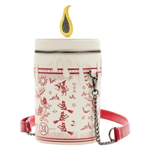 BLACK FLAME HOCUS POCUS SHOULDER BAG ( GLOWS IN THE DARK ) - DISNEY LOUNGEFLY