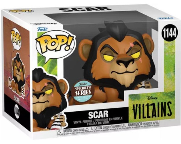 FUNKO POP! 1144 - DISNEY THE LION KING - SCAR - SPECIALITY SERIES