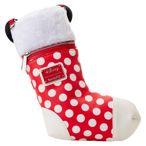 MICKEY & MINNIE CHRISTMAS SOCK SHOULDER BAG - DISNEY LOUNGEFLY