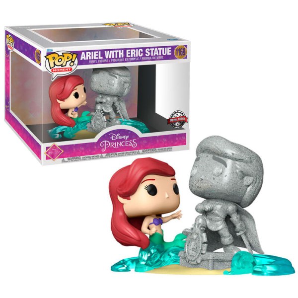 FUNKO POP! 1169 SPECIAL EDITION - DISNEY THE LITTLE MERMAID - ARIEL WITH ERIC STATUE
