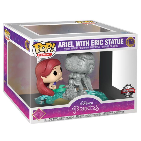 FUNKO POP! 1169 SPECIAL EDITION - DISNEY THE LITTLE MERMAID - ARIEL WITH ERIC STATUE