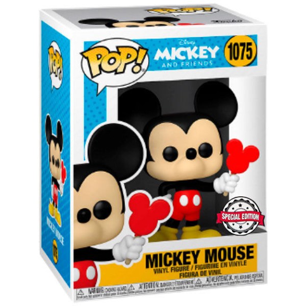FUNKO POP! 1075 - MICKEY MOUSE WITH A PACIFIER - SPECIAL EDITION