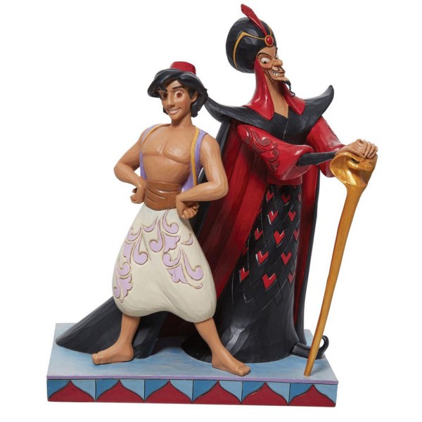 ALADDIN & JAFAR GOOD AND EVIL - DISNEY TRADITIONS