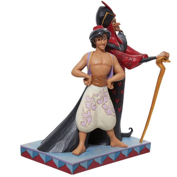 ALADDIN & JAFAR GOOD AND EVIL - DISNEY TRADITIONS