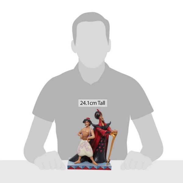 ALADDIN & JAFAR GOOD AND EVIL - DISNEY TRADITIONS