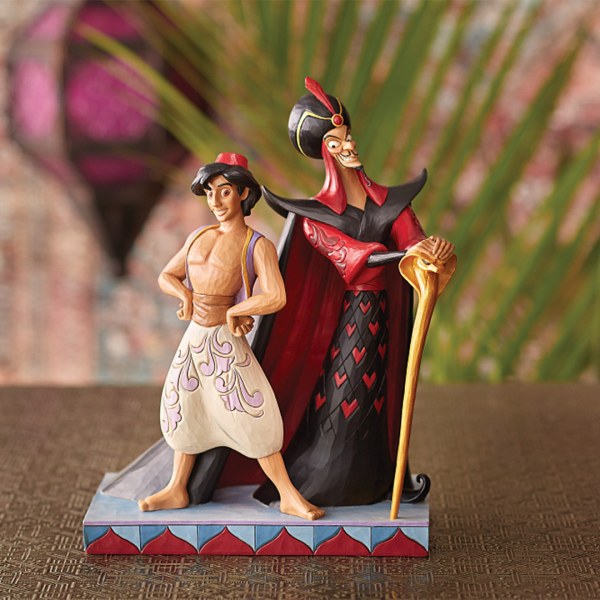 ALADDIN & JAFAR GOOD AND EVIL - DISNEY TRADITIONS