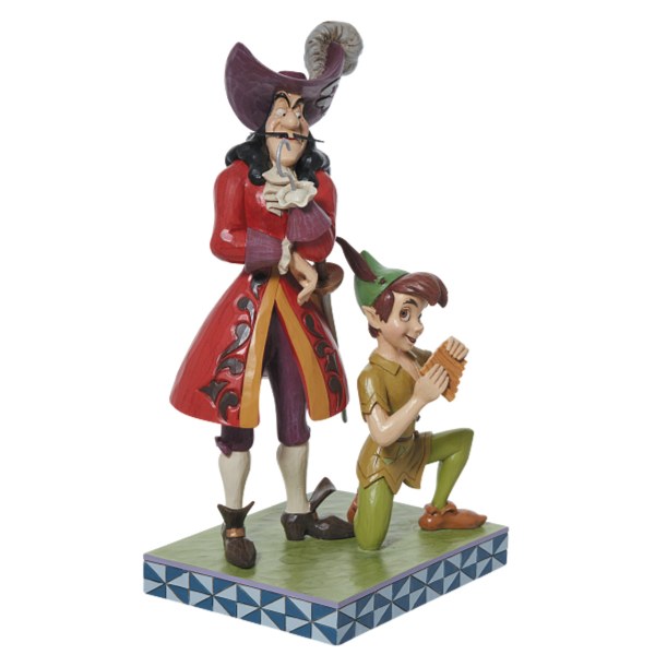 PETER PAN & CAPTAIN HOOK - GOOD AND EVIL - DISNEY TRADITIONS