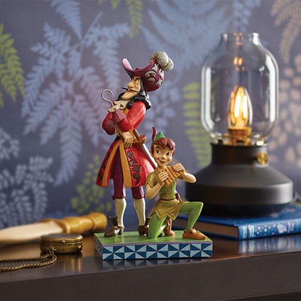 PETER PAN & CAPTAIN HOOK - GOOD AND EVIL - DISNEY TRADITIONS
