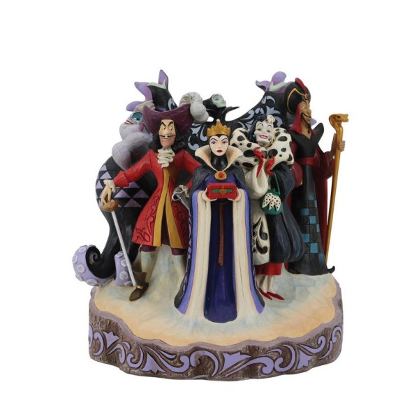 CARVED BY HEART VILLAINS - DISNEY TRADITIONS