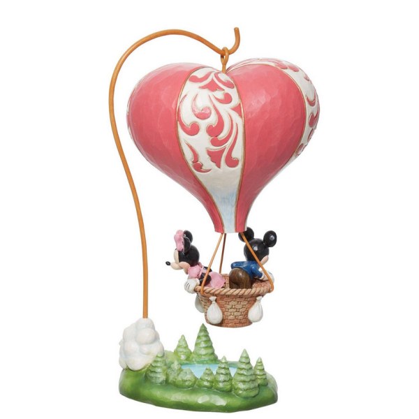 MICKEY AND MINNIE IN BALLOON - DISNEY TRADITIONS
