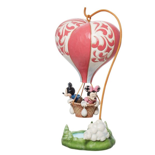 MICKEY AND MINNIE IN BALLOON - DISNEY TRADITIONS