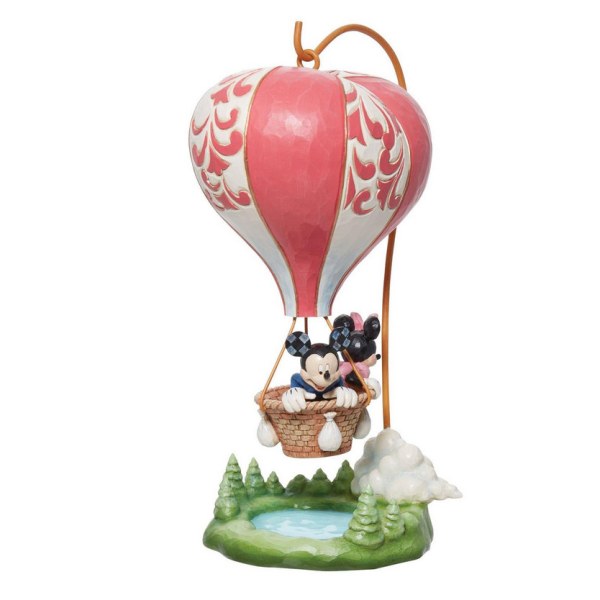 MICKEY AND MINNIE IN BALLOON - DISNEY TRADITIONS