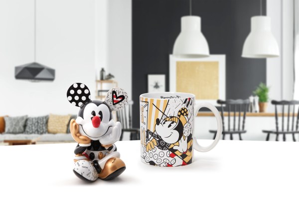 MICKEY & MINNIE MIDAS MUG - DISNEY BRITTO