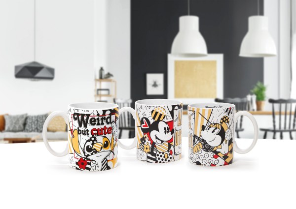 MICKEY & MINNIE MIDAS MUG - DISNEY BRITTO